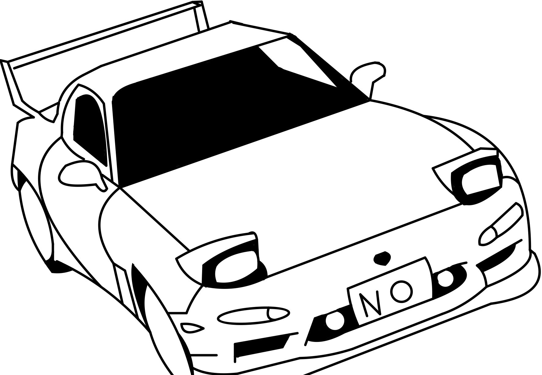 Drawing Cars Part 1 Fandom - mazda rx7 roblox