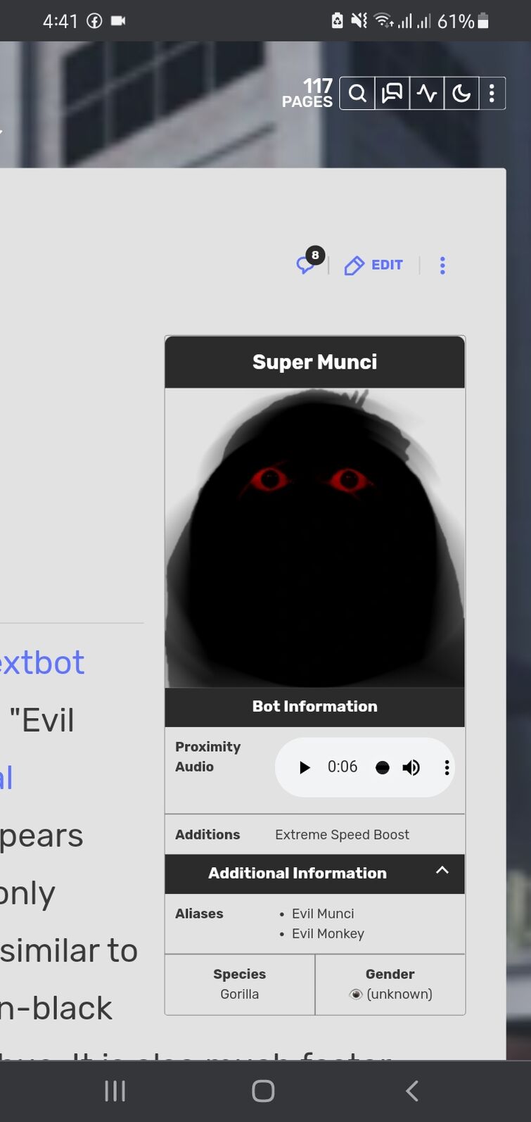 Raceys Nextbots wiki: Angry munci