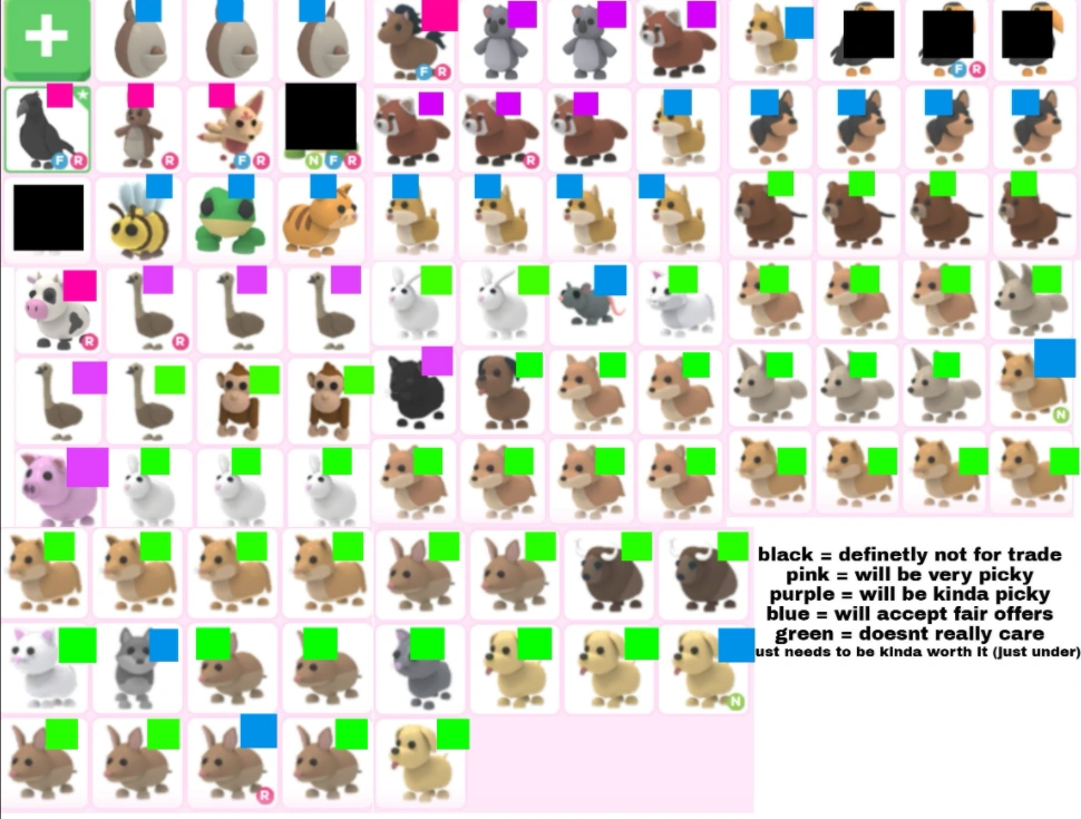 Trading My Inventory Fr Crow R Kangeroo Fr Kitsune And More Fandom