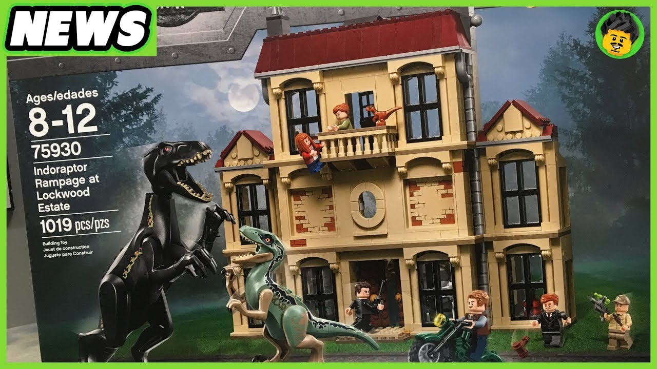 lego jurassic world fallen kingdom video game