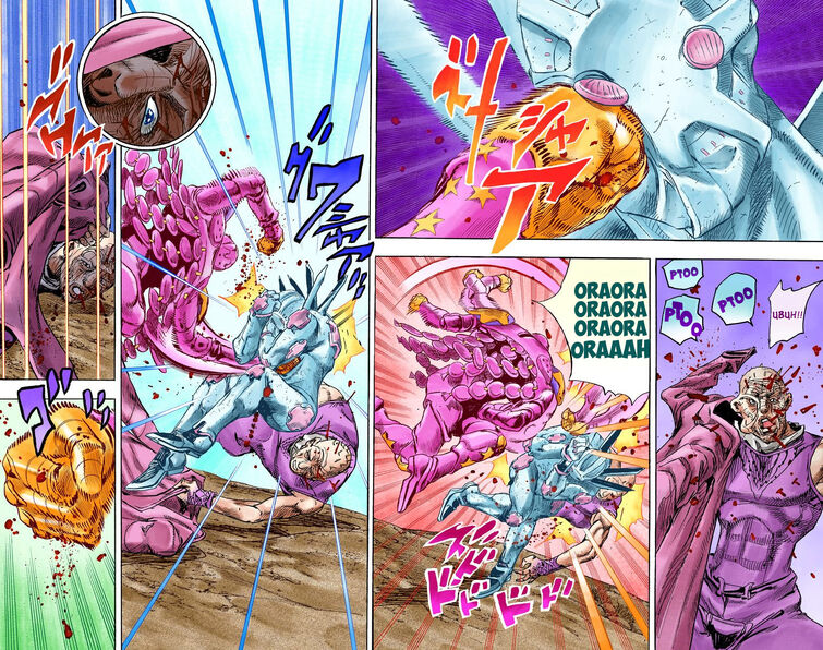 Tusk Act 4 Vs Gyro JoJo Comic Dubs 