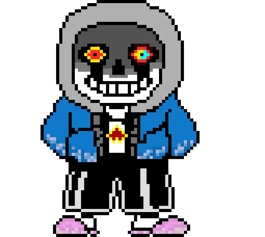 Dust sans sprite pixel art