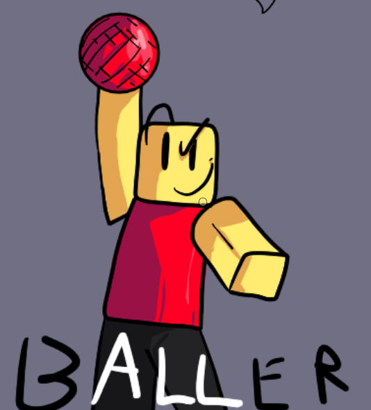 Baller Fan Art Made on Flipalip : r/roblox