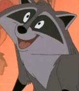 Meeko in Pocahontas 2 Journey to a New World