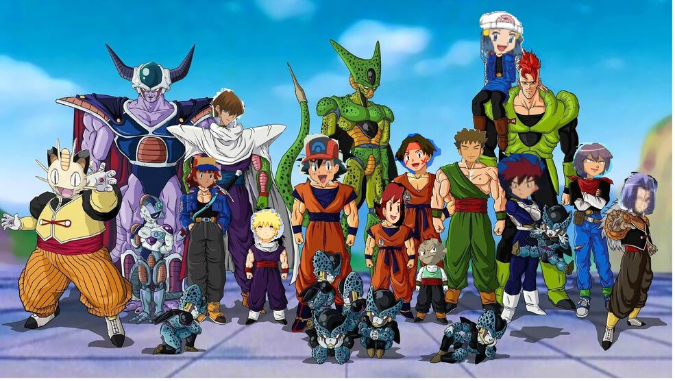 DORAGON BALL&P ok'emonです！ Awesome dragonball/Pokemon crossover. : r/dbz