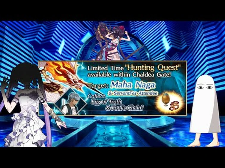 【FGO NA】Hunting Quest Part 8 - Day 6 (Final) - Mahanaga Hunt 3T Farming F2P/No Plugsuit