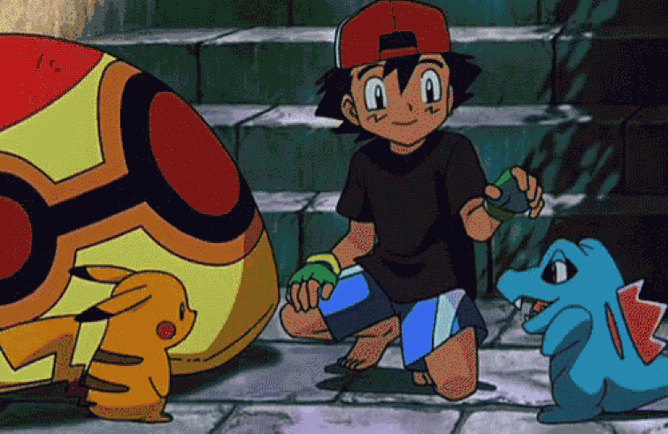 Ash Hugging Totodile Fandom