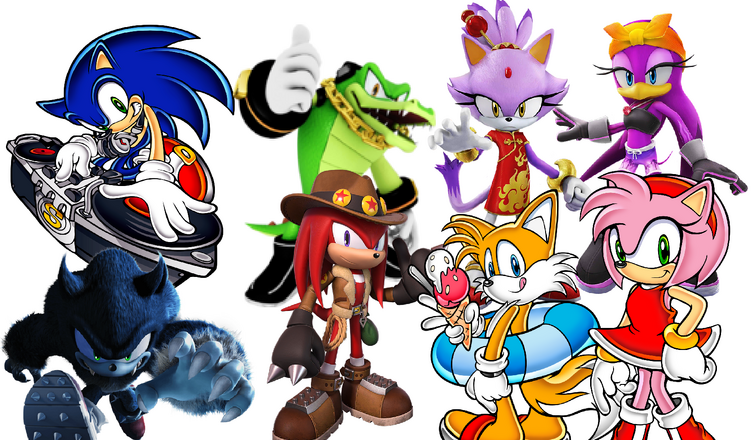 8 New Sonic Characters 