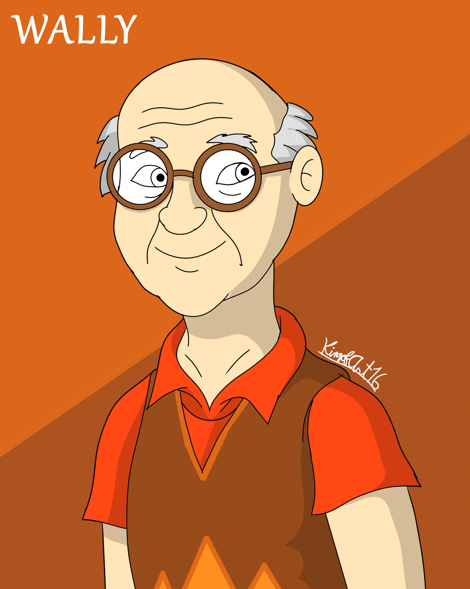 My new style of Wally. I already added it onto his fanart gallery page