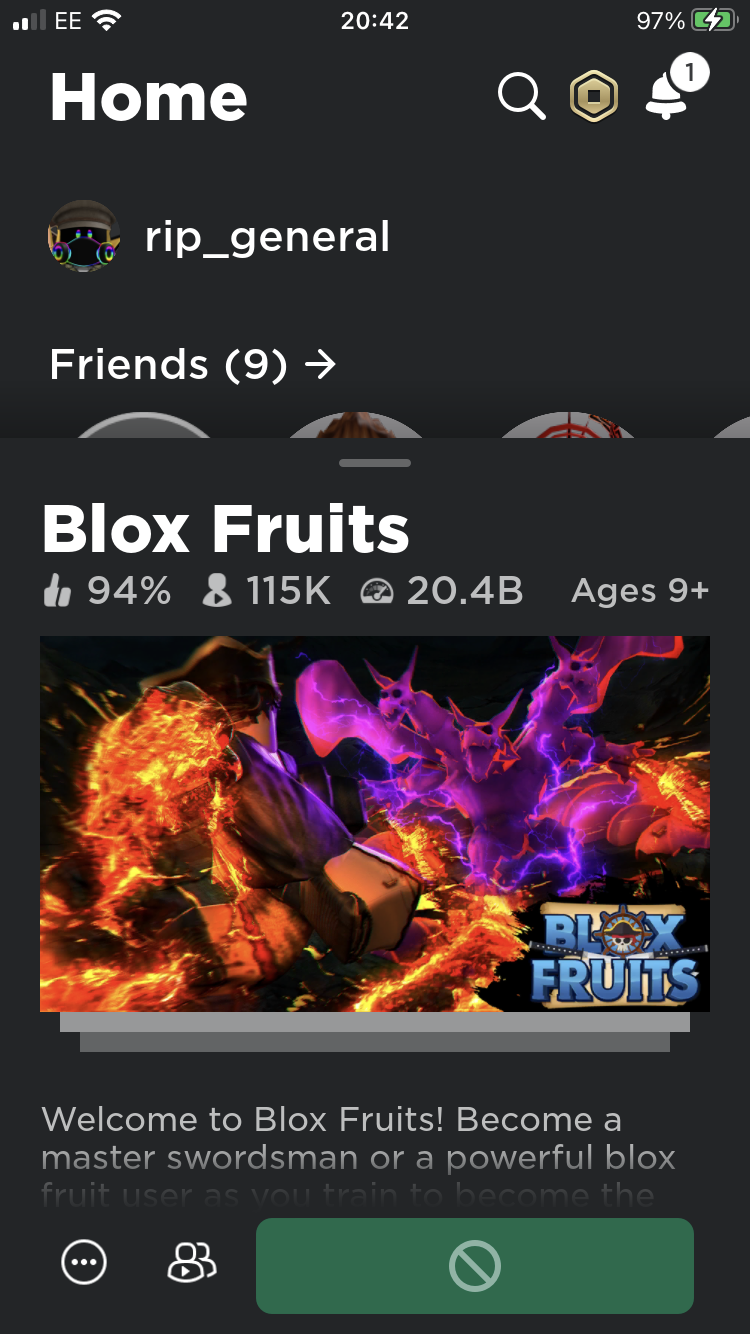 Now I can’t even play blox fruits on mobile. What happened | Fandom