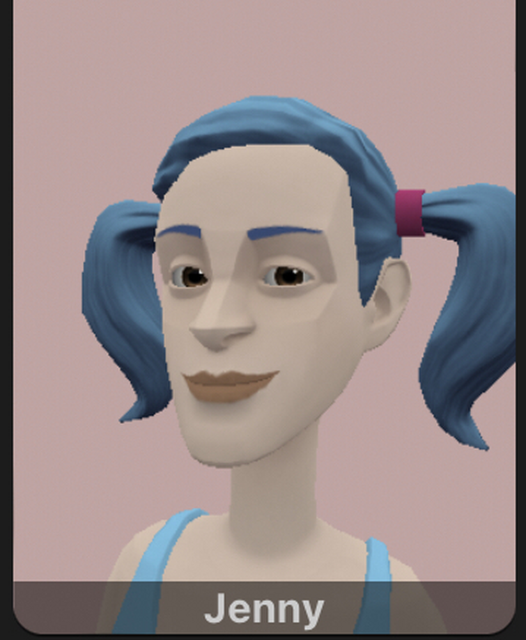 Here’s Jenny in Plotagon!🥳 Fandom