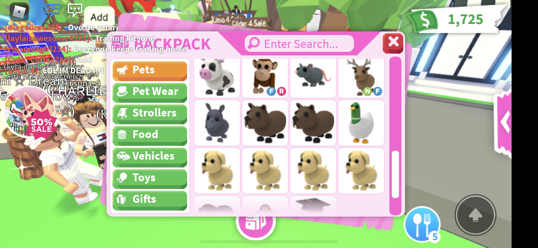 Adopt Me Question On Roblox All Safari Pets