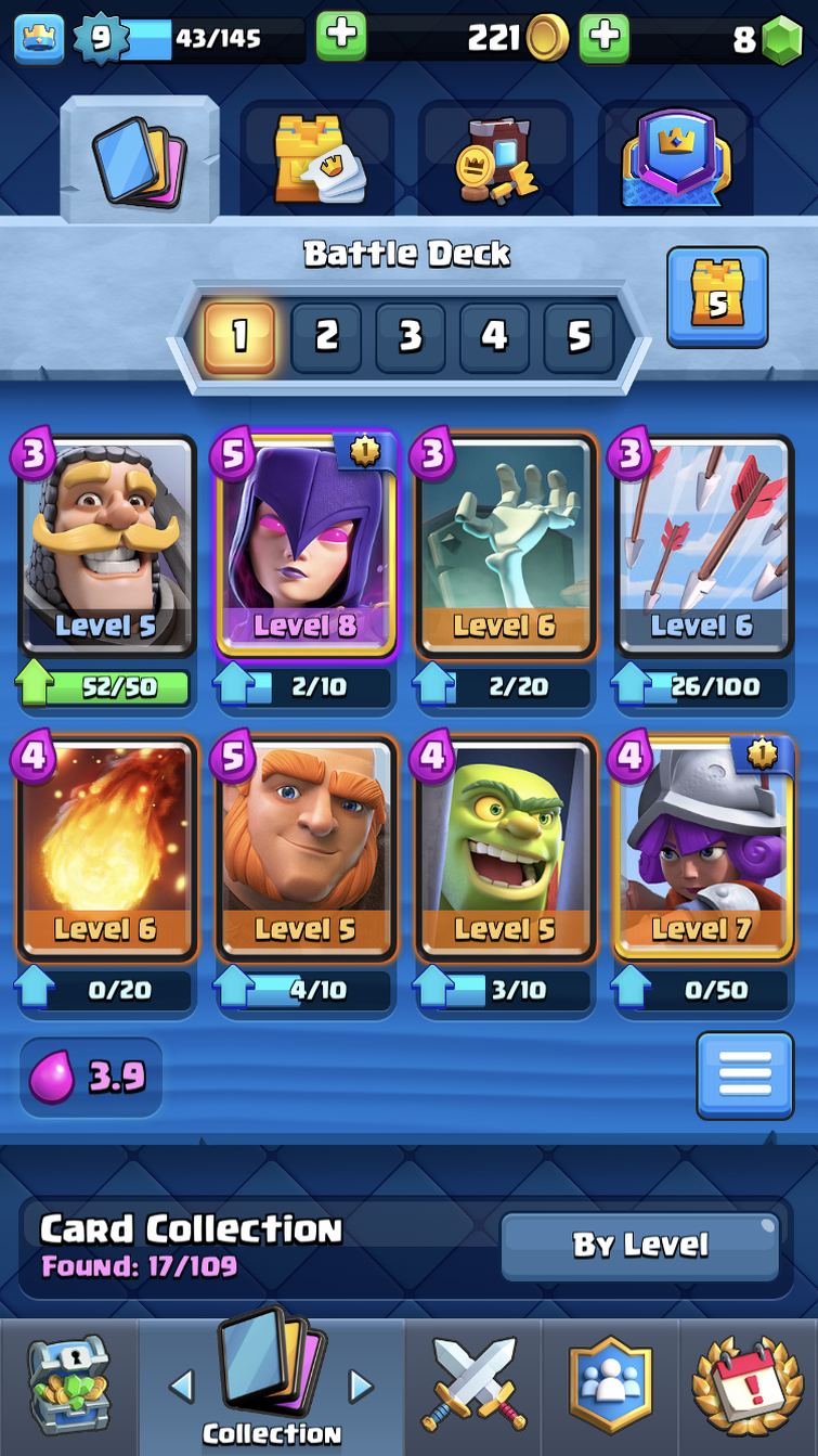 Deck building help pls. i want to keep prince, mega knight, and wizard.  what should i add :/ : r/ClashRoyale