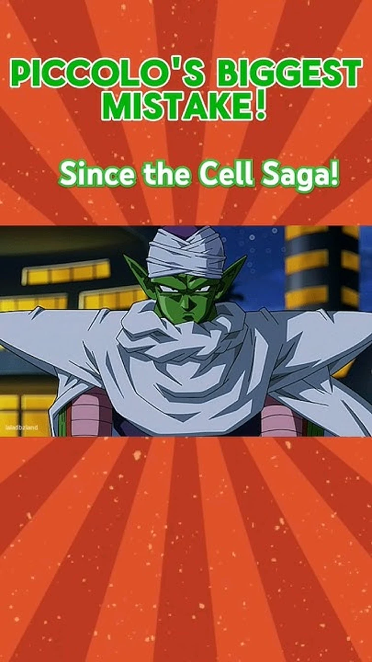 #dragonballsuper Piccolo neglects his Magical potential #dragonball #OrangePiccolo