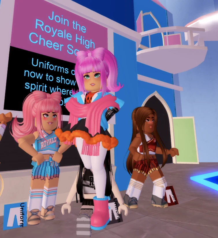 It's getting chilly! So I made some autumn outfits for the RH cheer