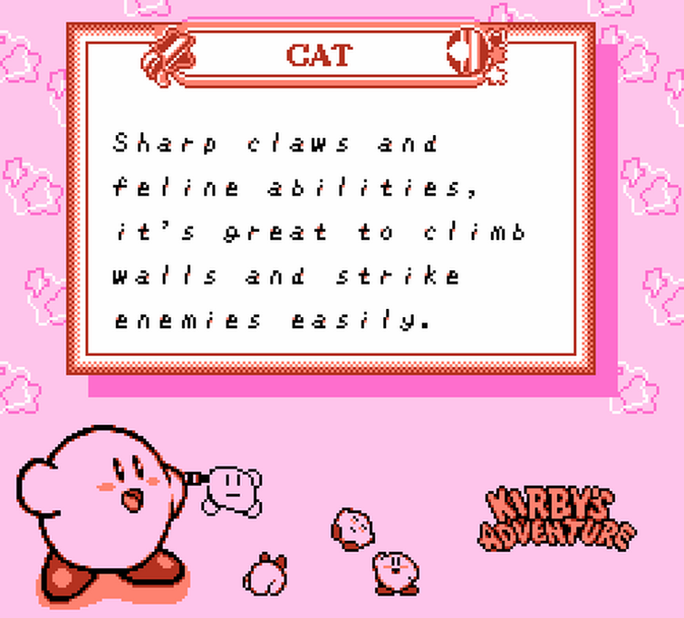 Kirby's Adventure Pause Screen Generator! | Fandom