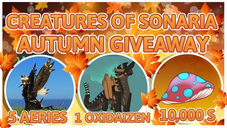 HOW TO JOIN DISCORD GIVEAWAY! (Aeries), Creatures Of Sonaria