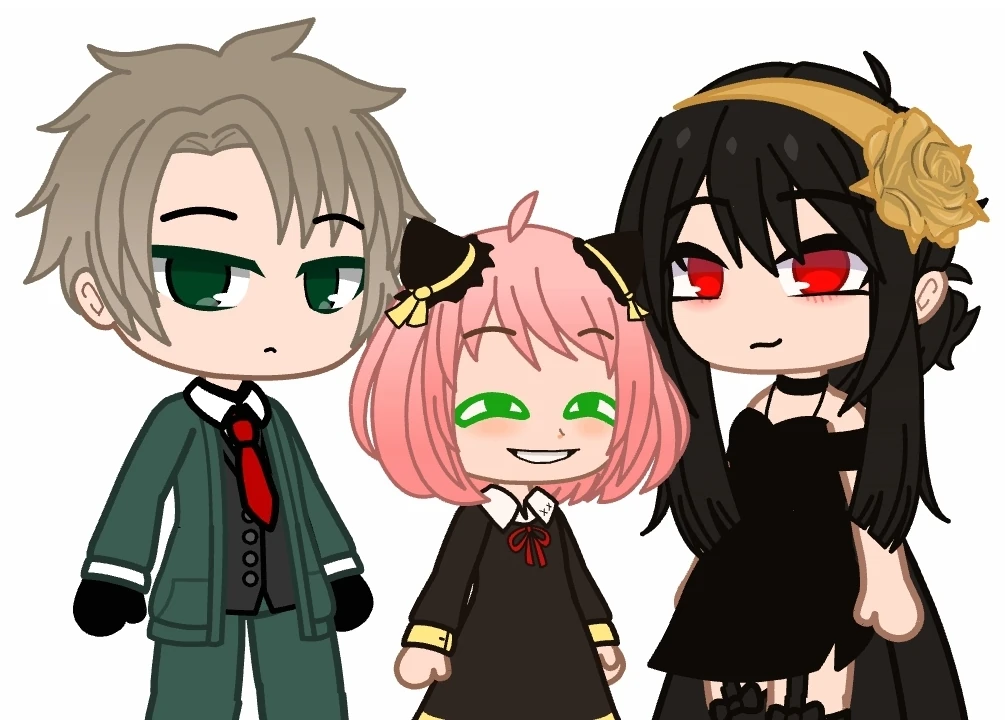 I made the Family + Anya in Gacha Club. Fandom
