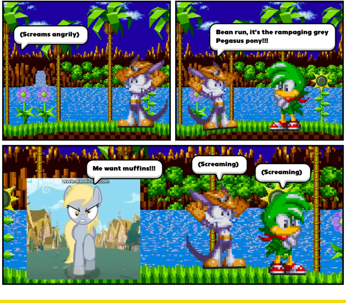 Sonic comics 26: derpy invades green hill zone | Fandom