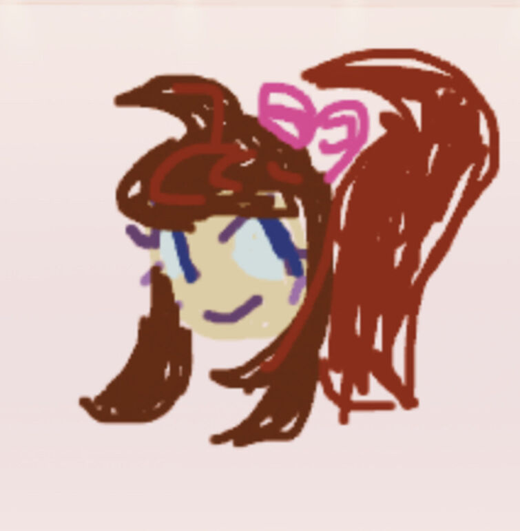 help my cousin was playing speed draw on roblox and this is what she drew….  FOR A STRAWBERRY