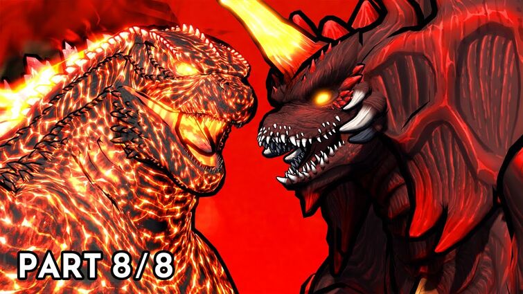 Thermo Evolved Godzilla vs Destoroyah | Animation (Part 8/8)