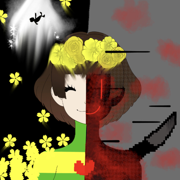 Chara Fan Art Inspried By Lemoncoolaid Fandom