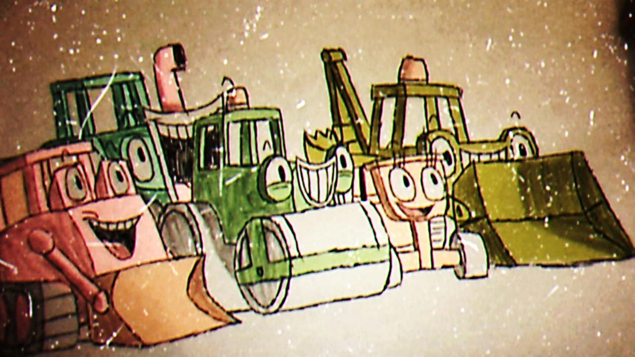 Scoop, Muck, Dizzy, Roley and Travis in the Style of the 1930s Fandom