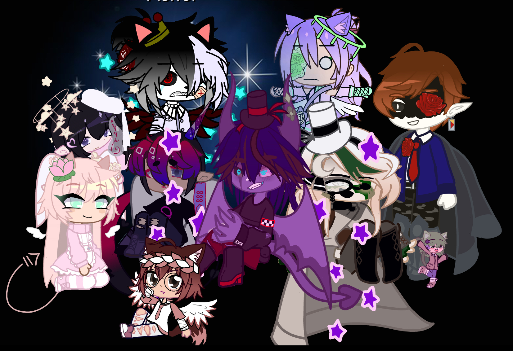 Mah gacha club oc :), Make gacha characters with me!