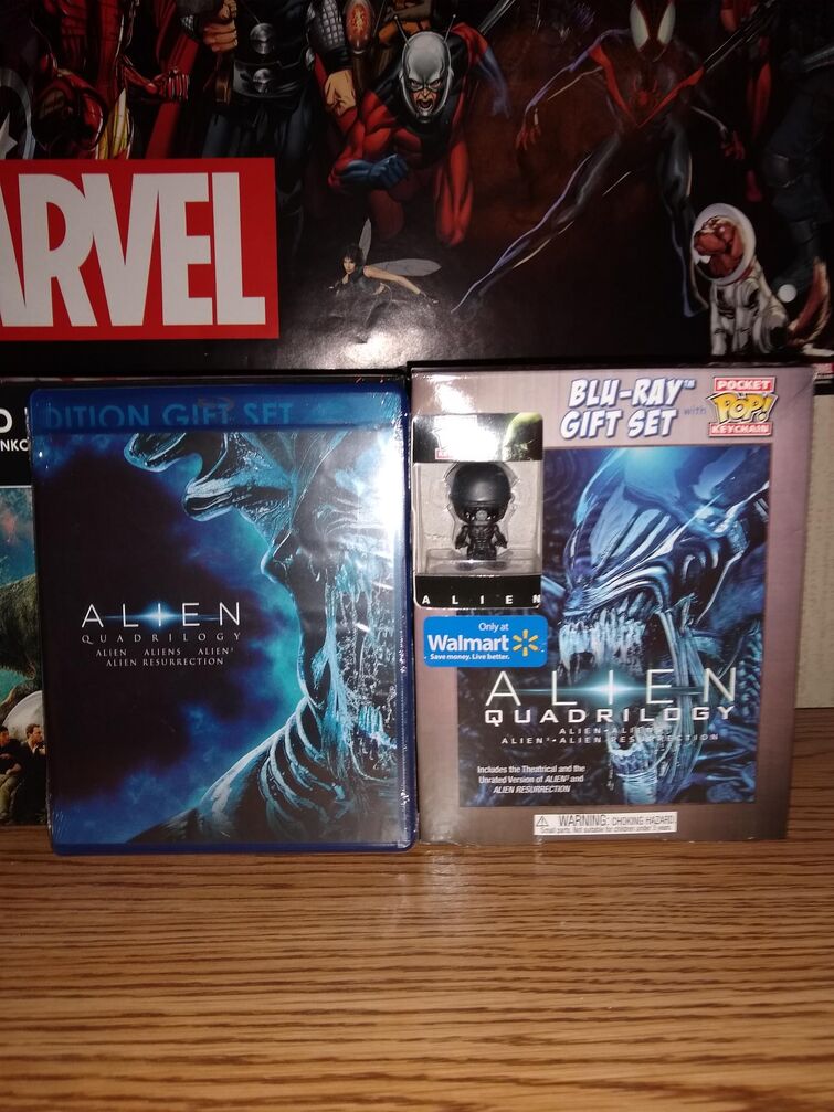 I Bought all 4 Alien Movie's on Blu-ray at Wal-Mart Today