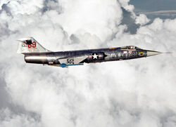 F-104 right side view