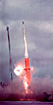 Lockheed X-17 Launch