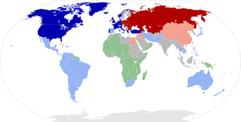 Cold War Map 1959