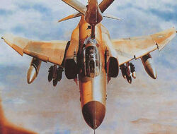 Irani F-4 Phantom II refueling through a boom