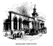 Bricklayers Arms station