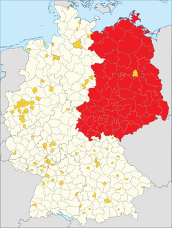 The GDR. AKA- East Germany or the DDR