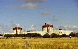 Sweden's Ringhals Nuclear Power Plant, located south of Gothenburg. Attacking nuclear reactors is a war crime due to the huge hazards a destroyed reactor will present.