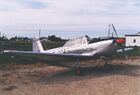 Civil de Havilland DHC-1A-1 Chipmunk with a Lycoming Engines horizontally opposed engine.