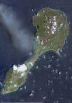 Landsat view of Pagan.