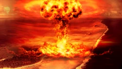 Atomic bomb at Enewetak 
