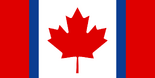 The unofficial flag of Canada.