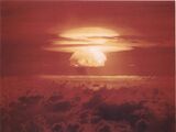 Atomic\nuclear war