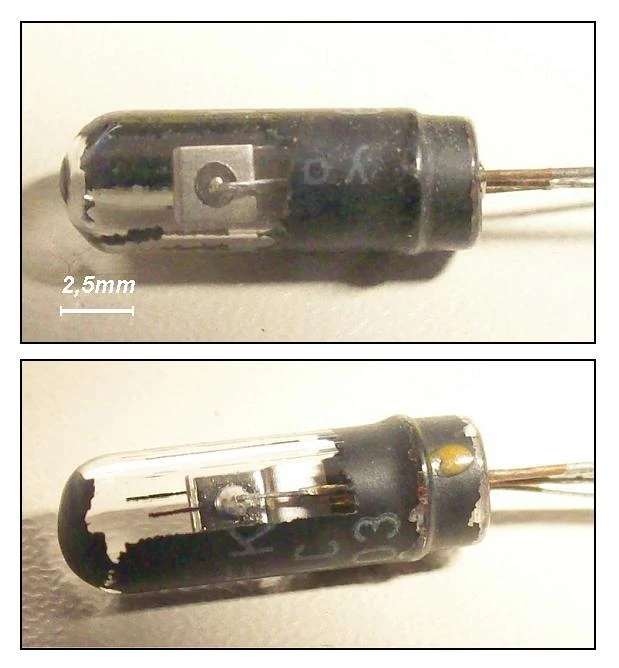 OC603 from Telefunken bipolar transistor 19451991 Cold War world