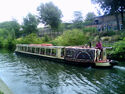 The Regent's Canal waterbus service.