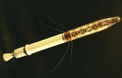 A photograph of the Explorer 1 satellite.