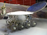 A Soviet Lunokhod  moonrover, from 70-ties of 20th century.