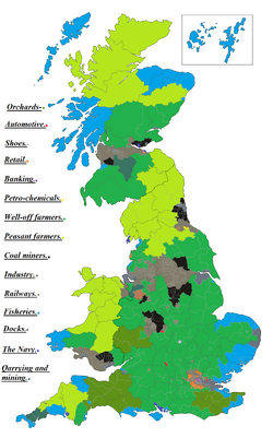 UK Election 1950's industry type map (1)