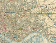 Stepney Area, part of Cross's New Plan Of London, 1853