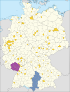 Rheinpfalz and Swabia