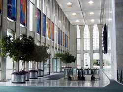 World Trade Center lobby, 08-19-2000