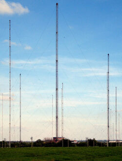 Hillmorton radio masts